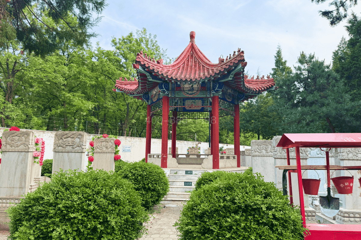 通惠陵园官网墓区环境图